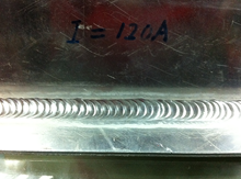 WSME鋁焊樣件